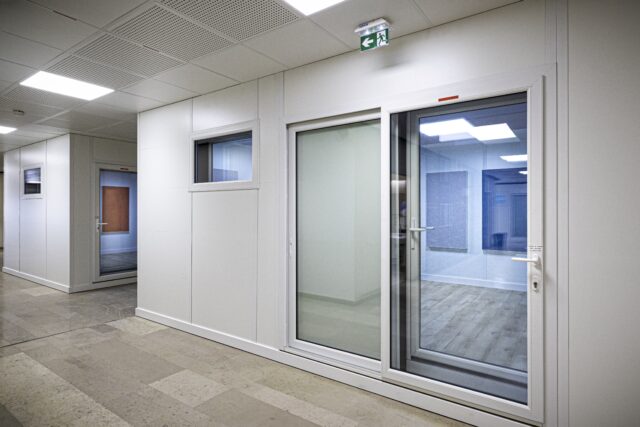 Cabines de répétitions isolées