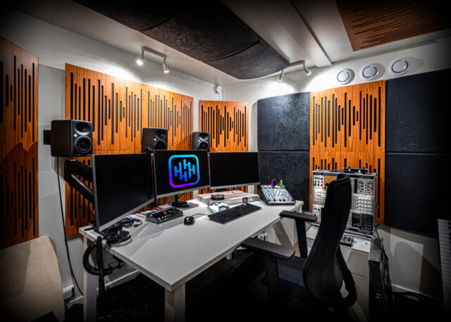 Cabine acoustique de production